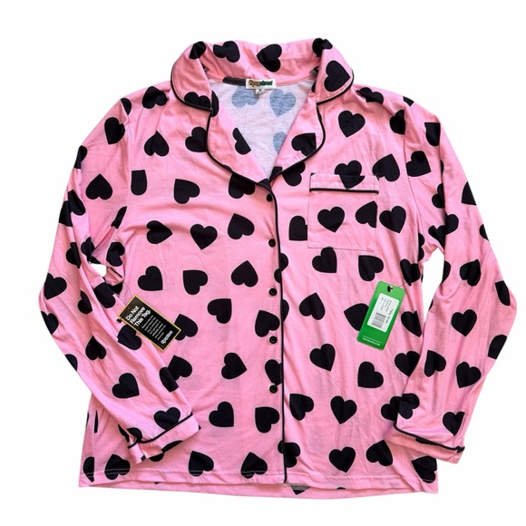 Tipsy Elves Be Mine Pajama Set – Women’s Size Large – NWT - Picture 2 of 11